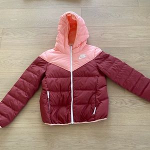 Retro Pink Nike Puffer